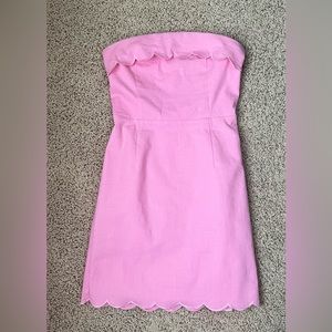 pink formal dress